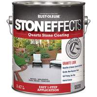 Stoneffects Quartz Stone Coating, 3.78 L, Water-Based, Textured, Grey Distribution Jean Lapalme