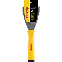 Premium Bent Pole Scraper, Stainless Steel Blade, 3" Wide, Plastic Handle Distribution Jean Lapalme