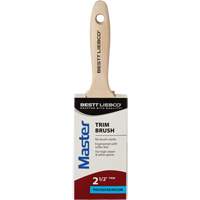 Master Trim Brush, Poly/Nylon, Wood Handle, 2-1/2" Width Distribution Jean Lapalme