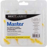 Master Yellow Stripe Mini Roller, 10 mm (3/8") Nap, 101.6 mm (4") L Distribution Jean Lapalme
