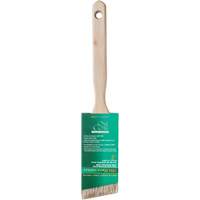One Coat Angle Sash Brush, White China, Wood Handle, 2" Width Distribution Jean Lapalme