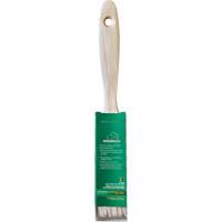 One Coat Trim & Wall Brush, White China, Wood Handle, 1" Width Distribution Jean Lapalme