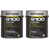 Ensemble de base et d'activateur pour mastic &eacute;poxy DTM du syst&egrave;me 9100, Aluminium, Gallon Distribution Jean Lapalme