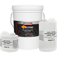 6700 100% Solids Decorative Epoxy, 3 gal., Epoxy-Based, High-Gloss, Grey Distribution Jean Lapalme