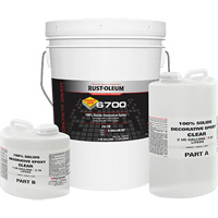 6700 100% Solids Decorative Epoxy, 3 gal., Epoxy-Based, High-Gloss, Clear Distribution Jean Lapalme