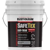 SafeTex&reg; Easy-Tread Acrylic Coating, 4 gal., Water-Based, Flat Finish/Textured, Grey Distribution Jean Lapalme