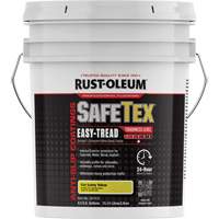 SafeTex&reg; Easy-Tread Acrylic Coating, 4 gal., Water-Based, Flat Finish/Textured, Yellow Distribution Jean Lapalme