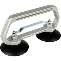 Appareils &agrave; ventouses - Ventouse double industrielle, 50 lb Capacit&eacute;, 4", Barre &agrave; tirer, 10" Longueur de la manche Distribution Jean Lapalme