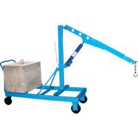 Potences de levage - Fl&egrave;che inverse, Lev&eacute;e 8', 1000 lb (0,5 tonne), 57" bras, 78" ha Distribution Jean Lapalme