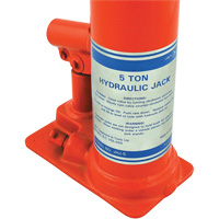 JHJ-5 Crics &agrave; bouteille pour usage tr&egrave;s intensif, 5 tonne(s), 15-3/8" Hauteur &eacute;lev&eacute;e Distribution Jean Lapalme