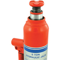 JHJ-5 Crics &agrave; bouteille pour usage tr&egrave;s intensif, 5 tonne(s), 15-3/8" Hauteur &eacute;lev&eacute;e Distribution Jean Lapalme
