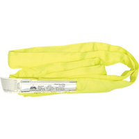 Round Slings, Yellow, 2" W x 6' L, 9000 lbs. Vertical Load Distribution Jean Lapalme