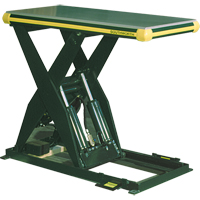 Table &eacute;l&eacute;vatrice hydraulique &agrave; ciseaux Backsaver, Acier, 24" la x 48" lo, Capacit&eacute; 4000 lb Distribution Jean Lapalme