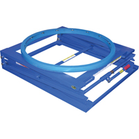 Support de palette ajustable, 42-1/4" lo x 40" la, Capacit&eacute; 4000 lb Distribution Jean Lapalme