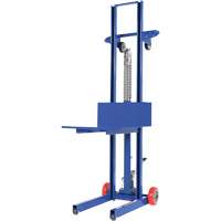 Hydraulic Platform Lift Stacker, Foot Pump Operated, 400 lbs. Capacity, 51-1/8" Max Lift Distribution Jean Lapalme