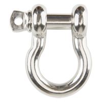 Manille d'ancrage &agrave; vis, 1/4", Cheville &agrave; vis, Acier inoxydable Distribution Jean Lapalme