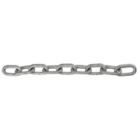Straight Link Chain, Low Carbon Steel, 1/8" x 1000' (304.8 m) L, Grade 30, 400 lbs. (0.2 tons) Load Capacity Distribution Jean Lapalme