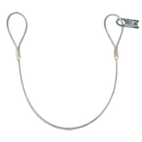 &eacute;lingue de levage &agrave; c&acirc;ble m&eacute;tallique - deux boucles, galvanis&eacute; Distribution Jean Lapalme
