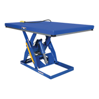 Tables élévatrices hydrauliques pneumatiques