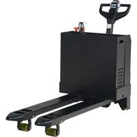 Fully Powered Electric Pallet Truck, 4500 lbs. Cap., 48" L x 30.25" W Distribution Jean Lapalme