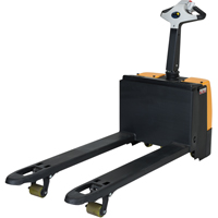 Fully Powered Electric Pallet Truck, 3000 lbs. Cap., 47" L x 25" W Distribution Jean Lapalme