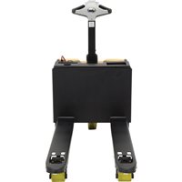 Fully Powered Electric Pallet Truck With  Scale, 3300 lbs. Cap., 48" L x 28.25" W Distribution Jean Lapalme