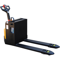 Fully Powered Electric Pallet Truck, 4500 lbs. Cap., 48" L x 30.25" W Distribution Jean Lapalme