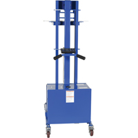Quick Lift Stacker, Electric Operated, 400 lbs. Capacity, 57" Max Lift Distribution Jean Lapalme