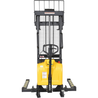 Fork Lift Stacker, Electric Operated, 2000 lbs. Capacity, 63" Max Lift Distribution Jean Lapalme
