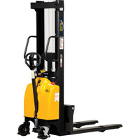 Fork Lift Stacker, Electric Operated, 2000 lbs. Capacity, 98" Max Lift Distribution Jean Lapalme
