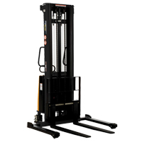 Fork Lift Stacker, Electric Operated, 2000 lbs. Capacity, 137" Max Lift Distribution Jean Lapalme