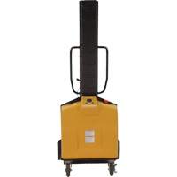 Narrow Mast Powered Lift Stacker, Electric Operated, 1000 lbs. Capacity, 63" Max Lift Distribution Jean Lapalme