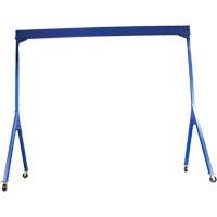 Grue-portique ajustable en acier, 20' lo, Capacit&eacute; 8000 lb (4 tonnes) Distribution Jean Lapalme