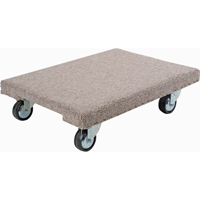 Wood Dollies - Medium-Duty, Polyolefin Wheels, 900 lbs. Capacity, 18" W x 24" D x 7" H Distribution Jean Lapalme