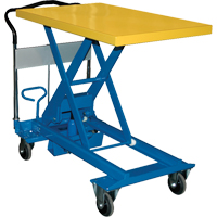 Table &eacute;l&eacute;vatrice &agrave; ciseaux Dandy Lift, 35-5/8" lo x 23-3/5" la, Acier, Capacit&eacute; 1100 lb Distribution Jean Lapalme