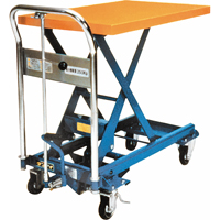 Table &eacute;l&eacute;vatrice &agrave; ciseaux Dandy Lift, 31-1/2" lo x 19-7/10" la, Acier, Capacit&eacute; 550 lb Distribution Jean Lapalme