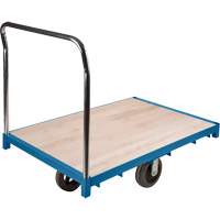Heavy-Duty Platform Truck, 48" L x 24" W, 2000 lbs. Capacity, Rubber Casters Distribution Jean Lapalme