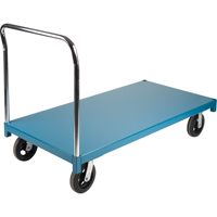 Heavy-Duty Platform Truck, 60" L x 30" W, 2000 lbs. Capacity, Rubber Casters Distribution Jean Lapalme