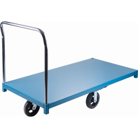 Heavy-Duty Platform Truck, 60" L x 30" W, 2000 lbs. Capacity, Rubber Casters Distribution Jean Lapalme