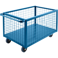 Caisson en treillis m&eacute;tallique, Acier, 63" lo x 24" la x 31,5" h, Volume 20 pi³, Capacit&eacute; 1200 lb Distribution Jean Lapalme