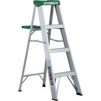Commercial Duty Stepladders (2400 Series), 4', Aluminum, 225 lbs. Capacity, Type 2 Distribution Jean Lapalme