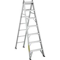 2700 Series Industrial Duty Multi-Way Ladders, 7', Aluminum, 250 lbs. Cap., ANSI 1, CSA 1 Distribution Jean Lapalme