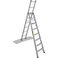 2700 Series Industrial Duty Multi-Way Ladders, 8', Aluminum, 250 lbs. Cap., ANSI 1, CSA 1 Distribution Jean Lapalme