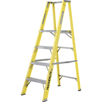 Industrial Heavy-Duty Platform Stepladders (6500 Series), 8', 300 lbs. Cap. Distribution Jean Lapalme