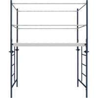 Accessoires pour &eacute;chafaudage - Poteau de garde-corps a/support, Poteau de garde-corps, 6" la x 56" h Distribution Jean Lapalme