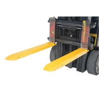 Fork Extensions, 48" L x 7-3/8" W, For Fork Width of 5" Distribution Jean Lapalme