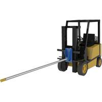 Fl&egrave;che de chariot &eacute;l&eacute;vateur pour tapis, 108-1/2" longueur, Install&eacute; sur tablier, Capacit&eacute; de 2500 lb Distribution Jean Lapalme