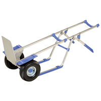 Ergonomic Hand Truck, Combination Handle, Aluminum, 52" Height, 350 lbs. Capacity Distribution Jean Lapalme