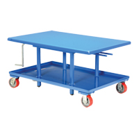 Post Lift Table, 42" L x 30" W, Steel, 2000 lbs. Capacity Distribution Jean Lapalme