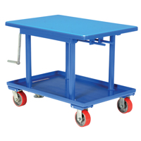 Hydraulic Lift Table, 24" L x 36" W, Steel, 2000 lbs. Capacity Distribution Jean Lapalme